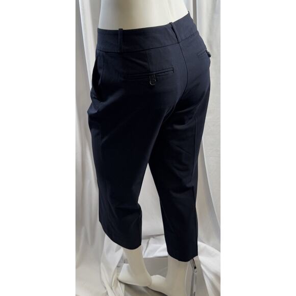 The Limited Collection Cropped Dress Pants, Navy Blue, Sz: 10, 74-11 - Picture 12 of 14